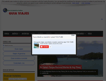 Tablet Screenshot of guiaviajes.org